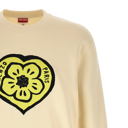Kenzo Beige Cotton Sweatshirt