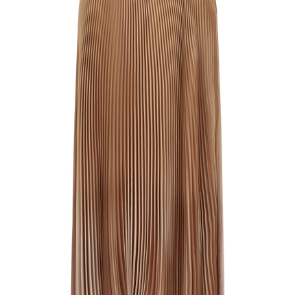 Fabiana Filippi Beige Polyester Midi Skirt