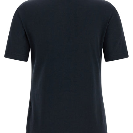 Fabiana Filippi Blue Cotton Polo Shirt