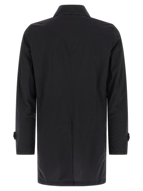 MooRER Blue Polyamide Coat