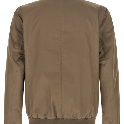 MooRER Beige Polyester Bomber