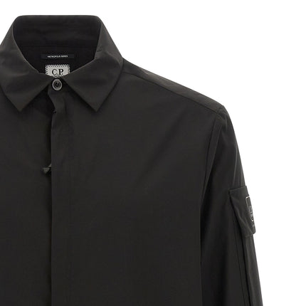 C.P. Company Black Polyester Blouse