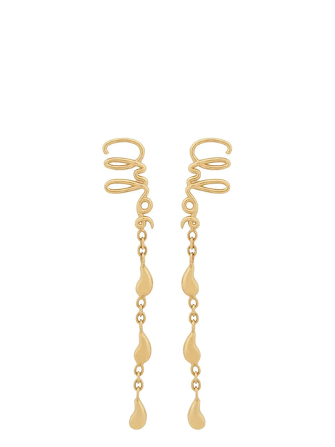 Chloé Gold Brass Earrings