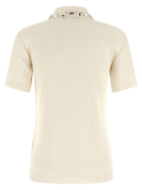 Fabiana Filippi Beige Cotton Polo Shirt
