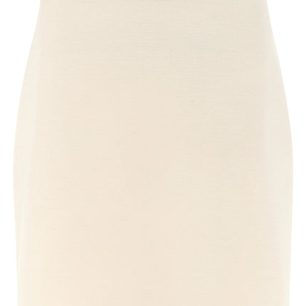 Fabiana Filippi Beige Modal Long Skirt