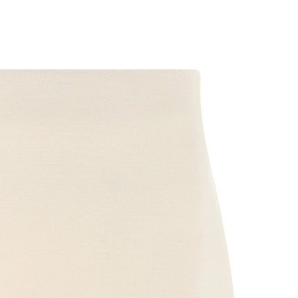 Fabiana Filippi Beige Modal Long Skirt