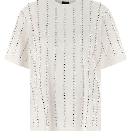 PINKO White Cotton T-Shirt