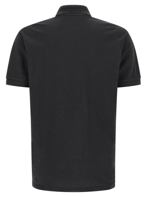 Isabel Marant Black Cotton Polo Shirt