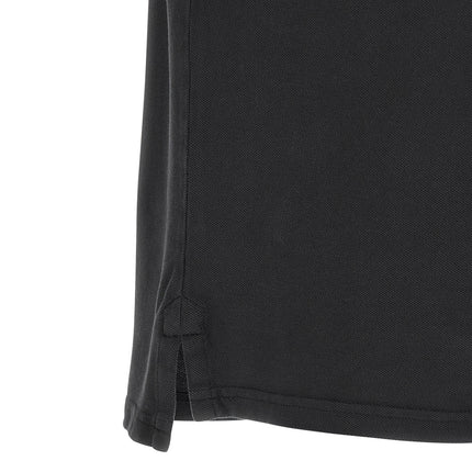 MARANT Black Cotton Polo Shirt
