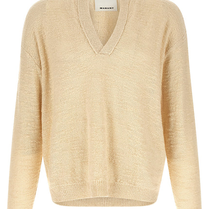 MARANT Beige Cotton Cardigan