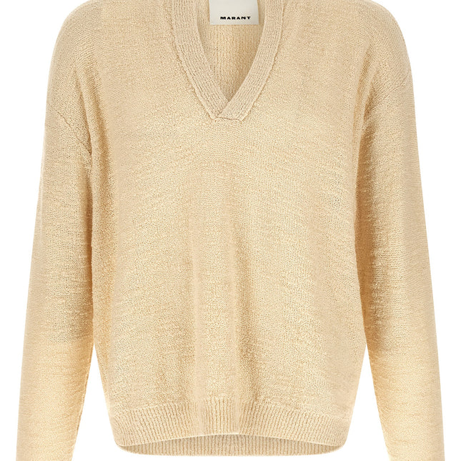 MARANT Beige Cotton Cardigan