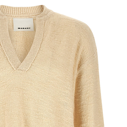 MARANT Beige Cotton Cardigan