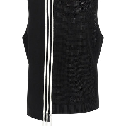 Y-3 Black Rayon Sleeveless Jacket
