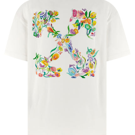 Off-White White Cotton T-Shirt