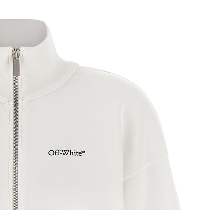 Off-White White Cotton Sweatshirt