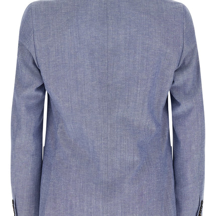 Pal Zileri Blue Wool Blazer