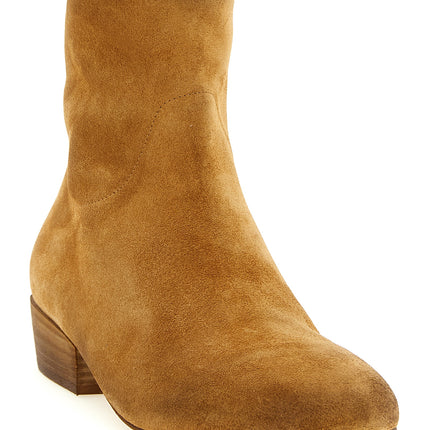 Marsell Beige Calfskin Ankle Boots