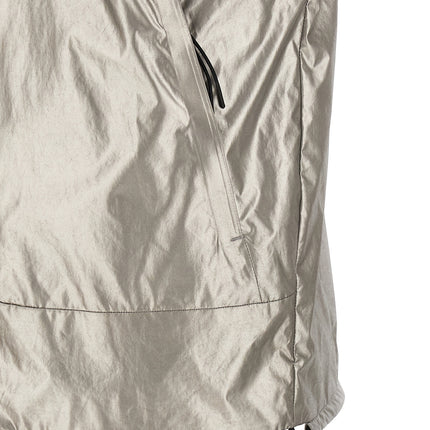 C.P. Company Silver Polyester Sleeveless Jacket