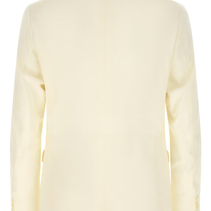Pal Zileri White Wool Two-Piece Suit