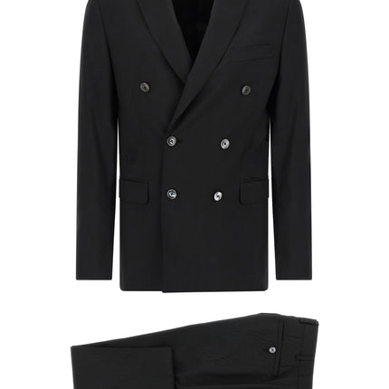 Pal Zileri Black Wool Two-Piece Suit