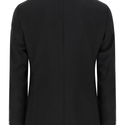 Pal Zileri Black Wool Two-Piece Suit