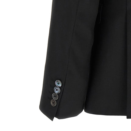 Pal Zileri Black Wool Two-Piece Suit