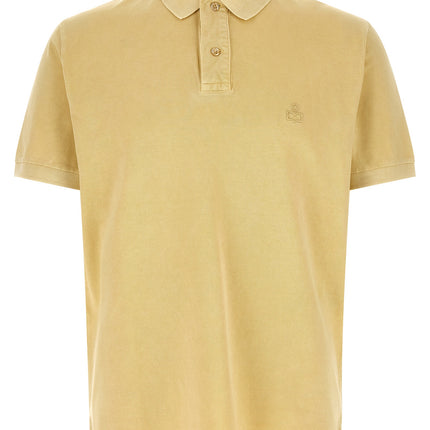 MARANT Bicolor Cotton Polo Shirt