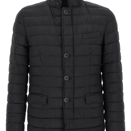 Herno Blue Polyamide Full-Length Jacket