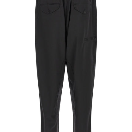 Y-3 Black Polyester Casual Pants