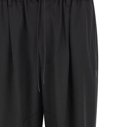 Y-3 Black Polyester Casual Pants