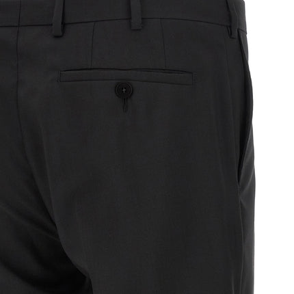 Pal Zileri Black Wool Two-Piece Suit