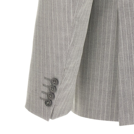 Pal Zileri Gray Polyester Two-Piece Suit