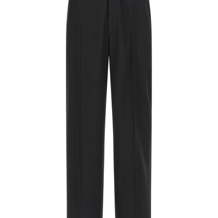 MM6 Maison Margiela Black Polyester Casual Pants