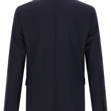 Pal Zileri Blue Wool Two-Piece Suit