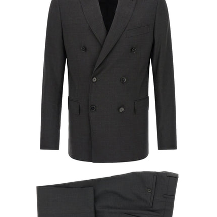 Pal Zileri Gray Viscose Two-Piece Suit