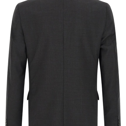 Pal Zileri Gray Viscose Two-Piece Suit