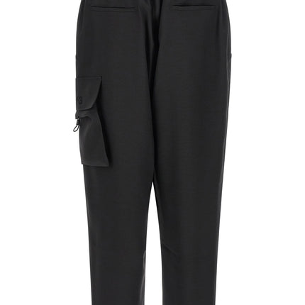 Y-3 Black Polyester Cargo Pants