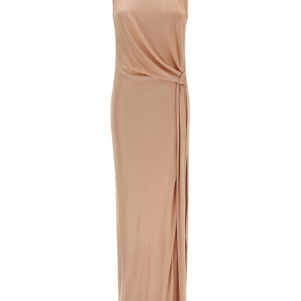 Elisabetta Franchi Multicolor Viscose Long Dress