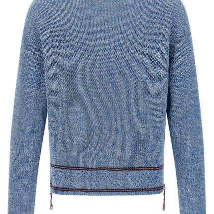 Marni Blue Cotton Cardigan