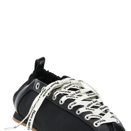 Ganni Black Polyamide Ballet Flats