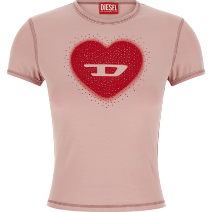 Diesel Multicolor Cotton T-Shirt