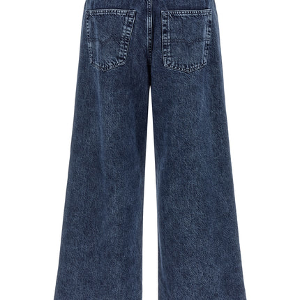 Diesel Blue Cotton Jeans Denim