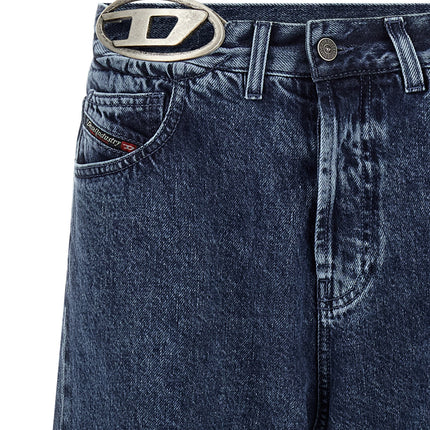 Diesel Blue Cotton Jeans Denim