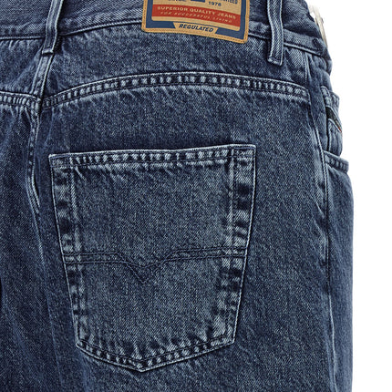 Diesel Blue Cotton Jeans Denim