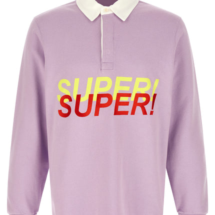 J.W.Anderson Purple Cotton Polo Shirt