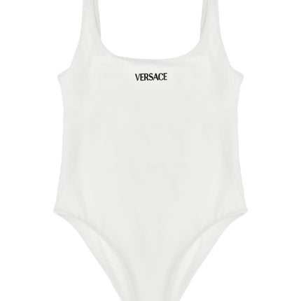 Versace White Nylon One-Piece Swimsuit