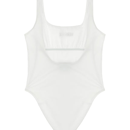 Versace White Nylon One-Piece Swimsuit