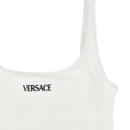 Versace White Nylon One-Piece Swimsuit