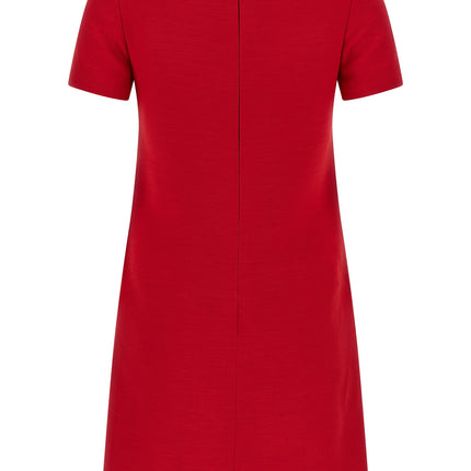 Valentino Garavani Multicolor Virgin Wool Short Dress