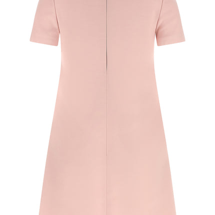 Valentino Garavani Multicolor Virgin Wool Short Dress